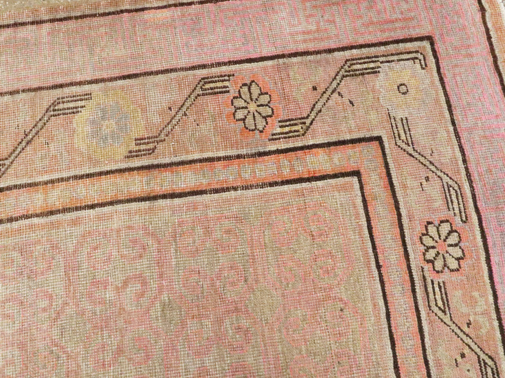 Antique East Turkestan Khotan Gallery Rug, No.13066 - Staging