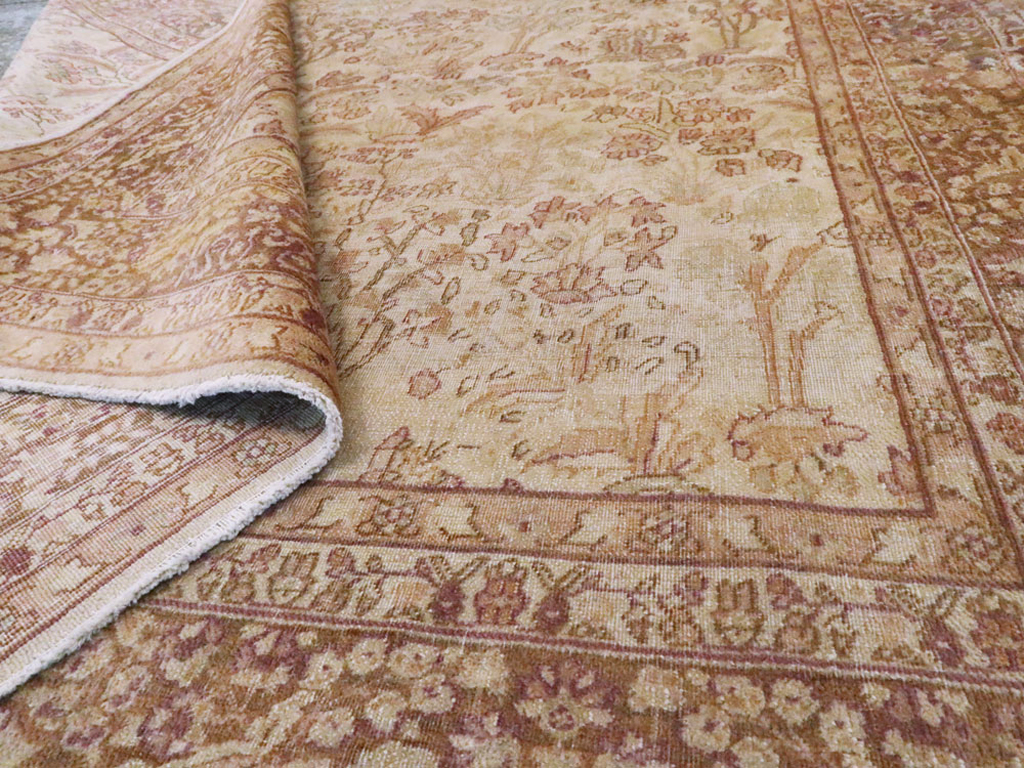 Vintage Turkish Sivas Rug, No.13084 - Staging