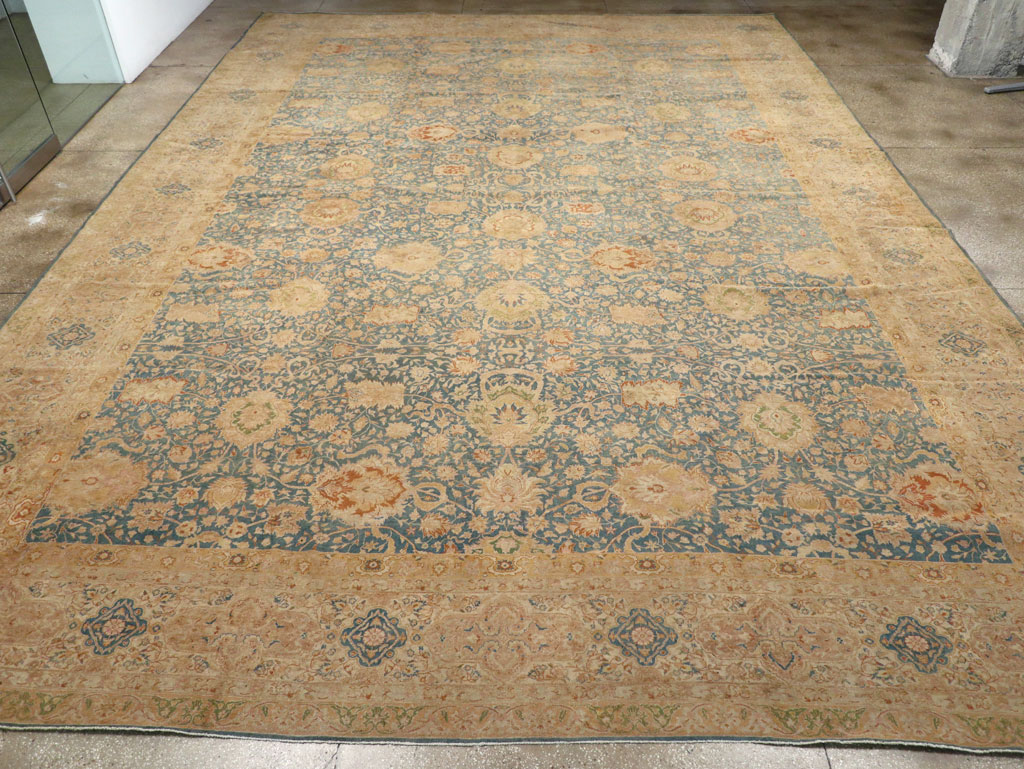 Vintage Indian Lahore Rug, No.13085 - Staging