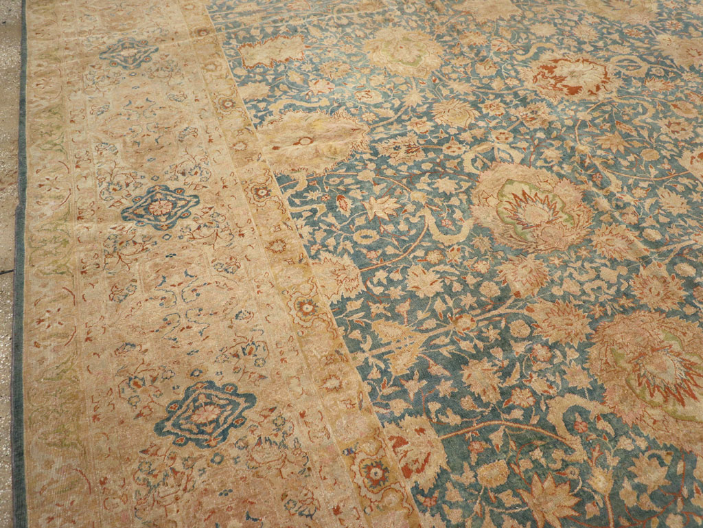 Vintage Indian Lahore Rug, No.13085 - Staging