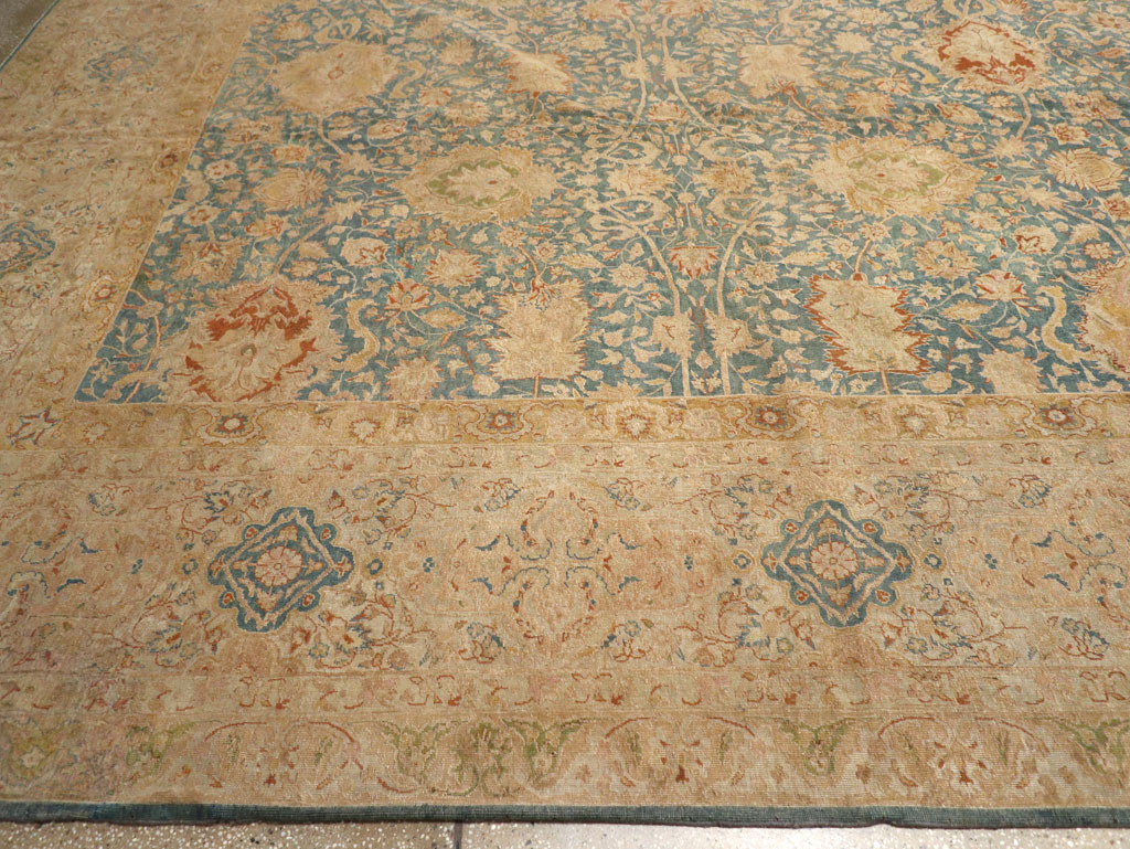 Vintage Indian Lahore Rug, No.13085 - Staging