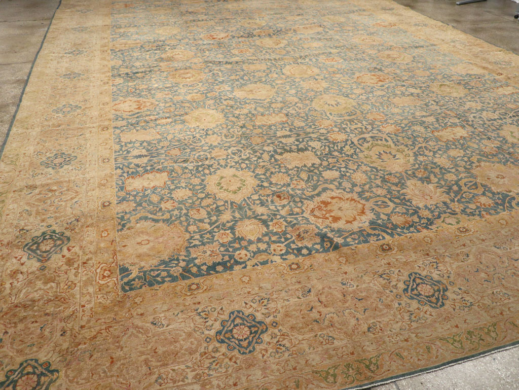 Vintage Indian Lahore Rug, No.13085 - Staging
