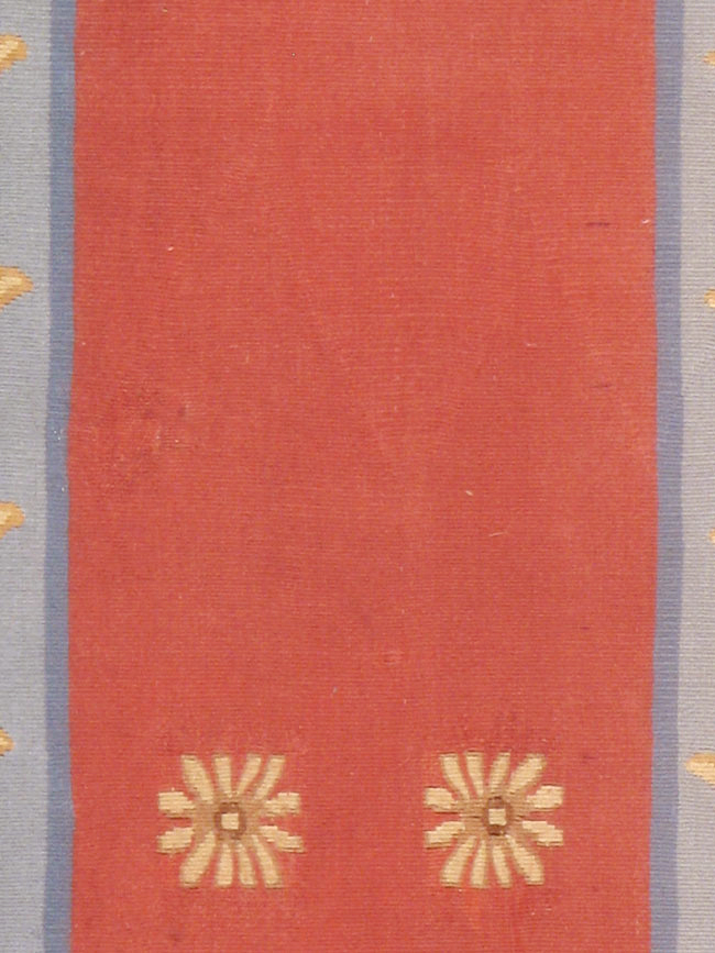 Vintage French Aubusson Runner, No.13097 - Staging