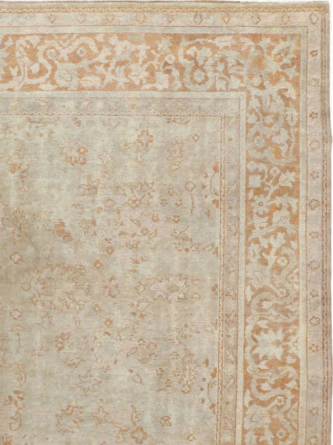 Antique Turkish Ghiordes Long Carpet, No.13122 - Staging