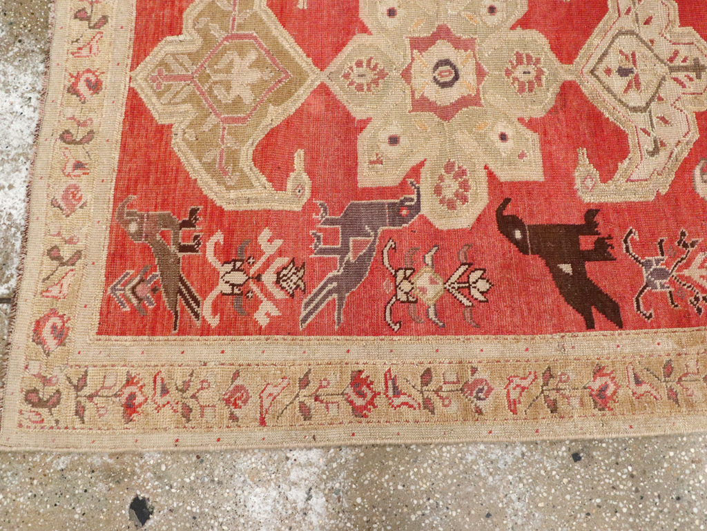 Antique Caucasian Karabagh Runner, No.13126 - Staging