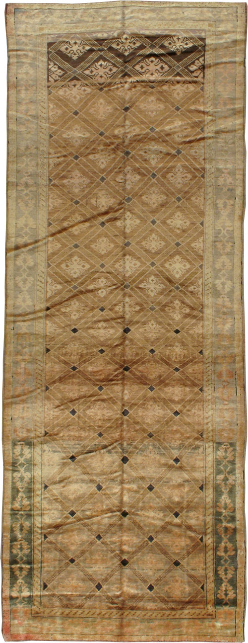 Antique Turkish Anatolian Runner, No.13137 - Staging