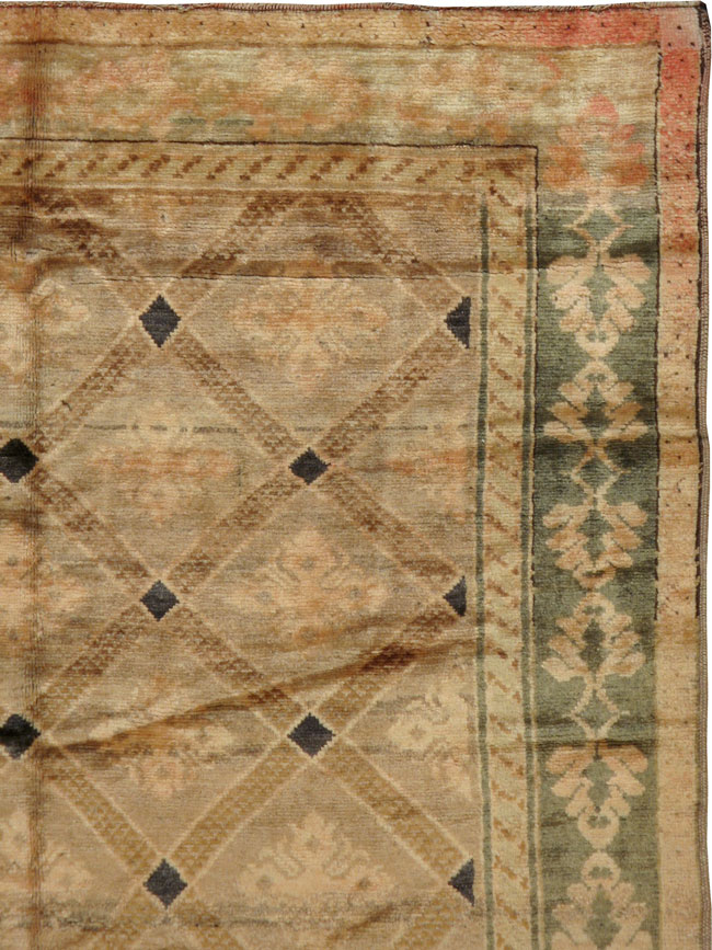 Antique Turkish Anatolian Runner, No.13137 - Staging