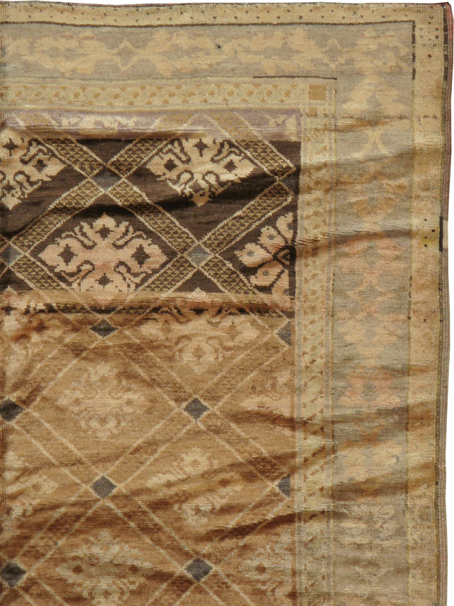 Antique Turkish Anatolian Runner, No.13137 - Staging