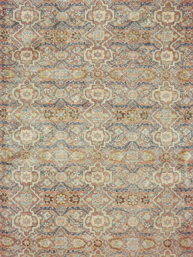 Antique Persian Tabriz  Square Carpet, No.13151 - Staging