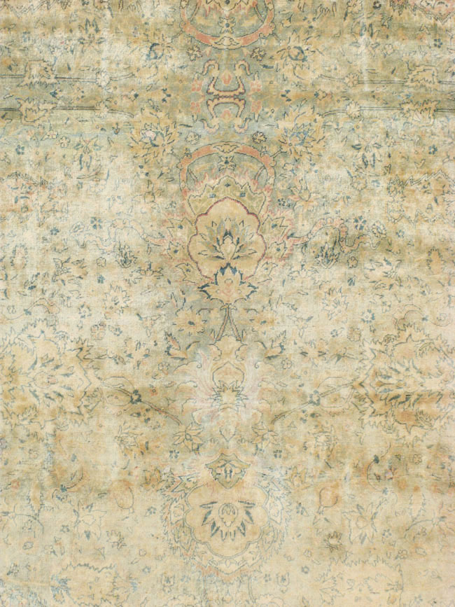 Antique Indian Oversize Lahore Carpet, No.13152 - Staging