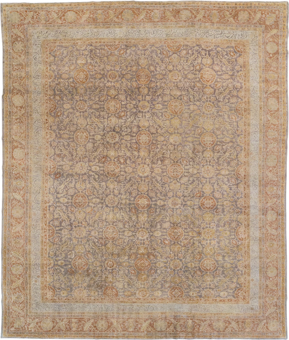 Antique Turkish Sivas Large Room Size Carpet, No.13160 - Staging
