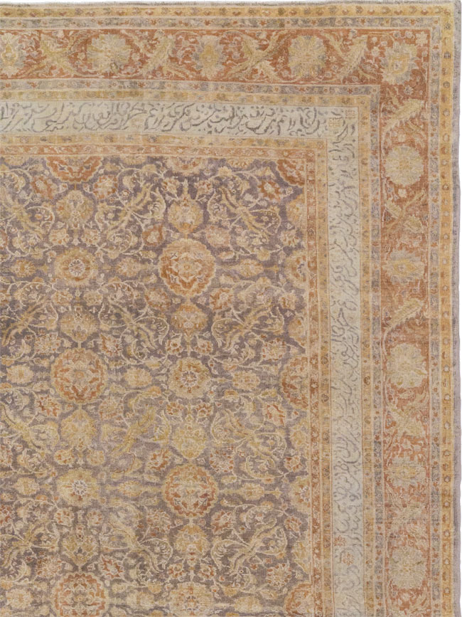 Antique Turkish Sivas Large Room Size Carpet, No.13160 - Staging