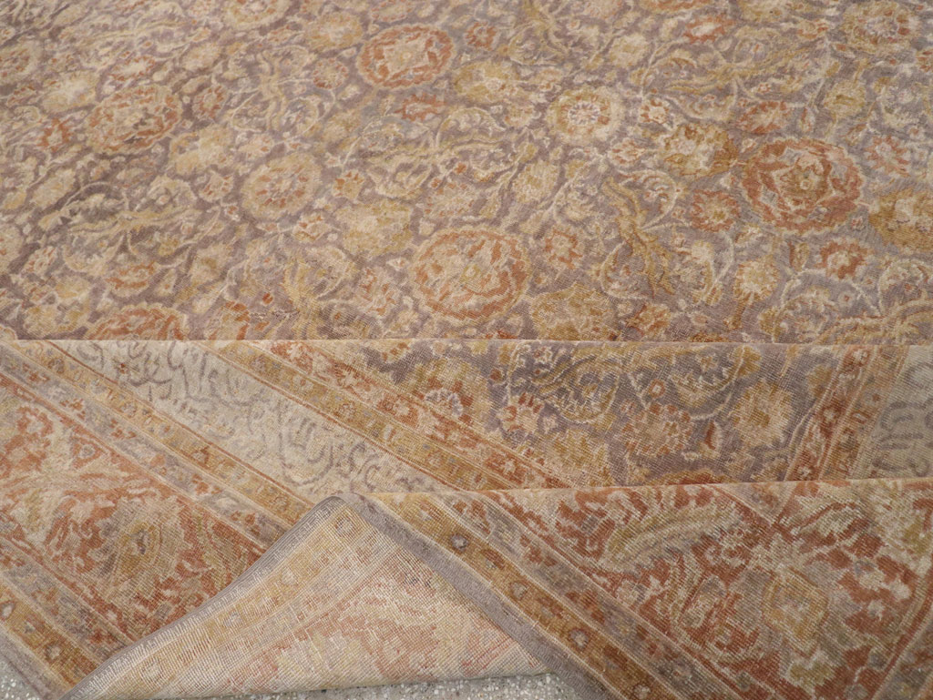 Antique Turkish Sivas Large Room Size Carpet, No.13160 - Staging