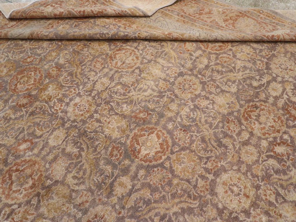 Antique Turkish Sivas Large Room Size Carpet, No.13160 - Staging