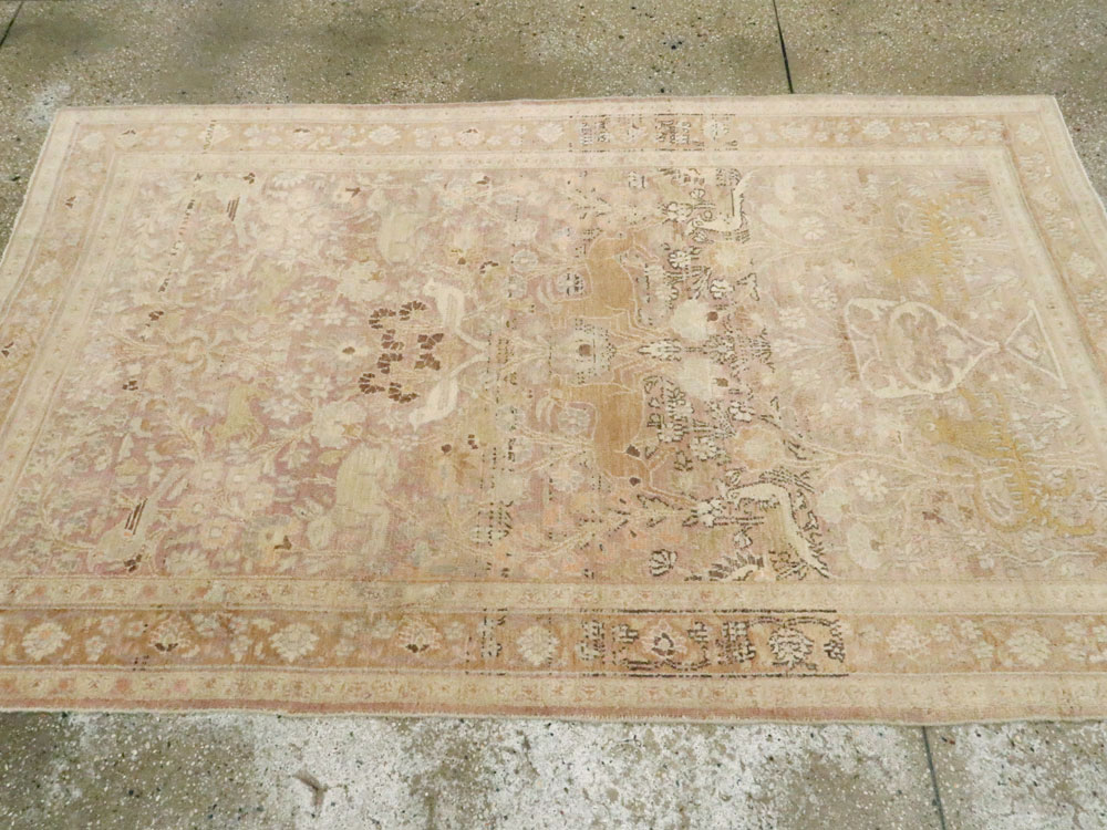 Antique Persian Khorossan Carpet, No.13163 - Staging