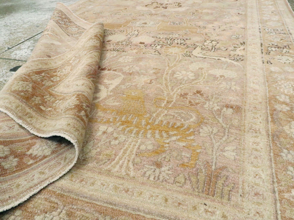 Antique Persian Khorossan Carpet, No.13163 - Staging