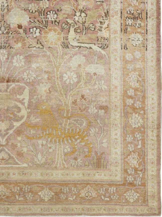 Antique Persian Khorossan Carpet, No.13163 - Staging