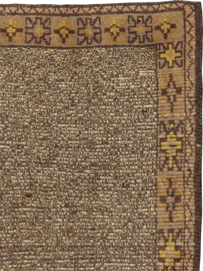 Vintage Turkish Konya Rug, No.13217 - Staging