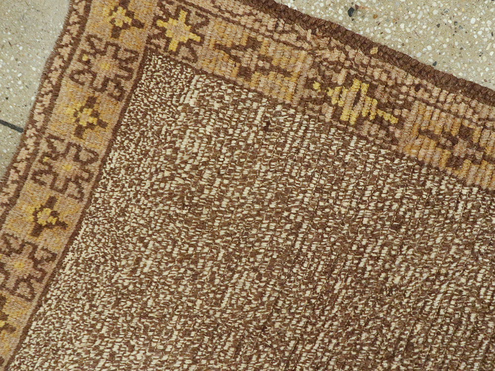 Vintage Turkish Konya Rug, No.13217 - Staging