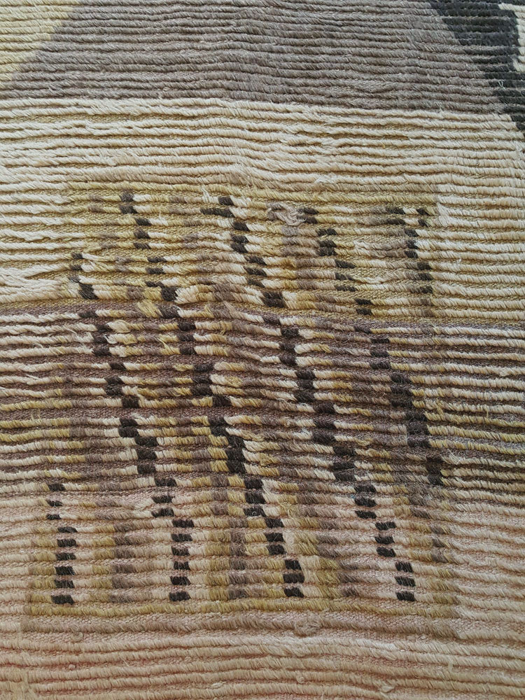 Vintage Turkish Konya Rug, No.13221 - Staging