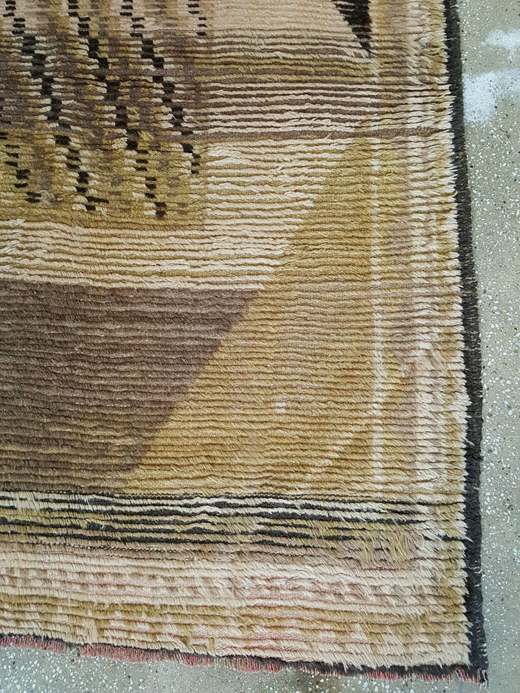 Vintage Turkish Konya Rug, No.13221 - Staging