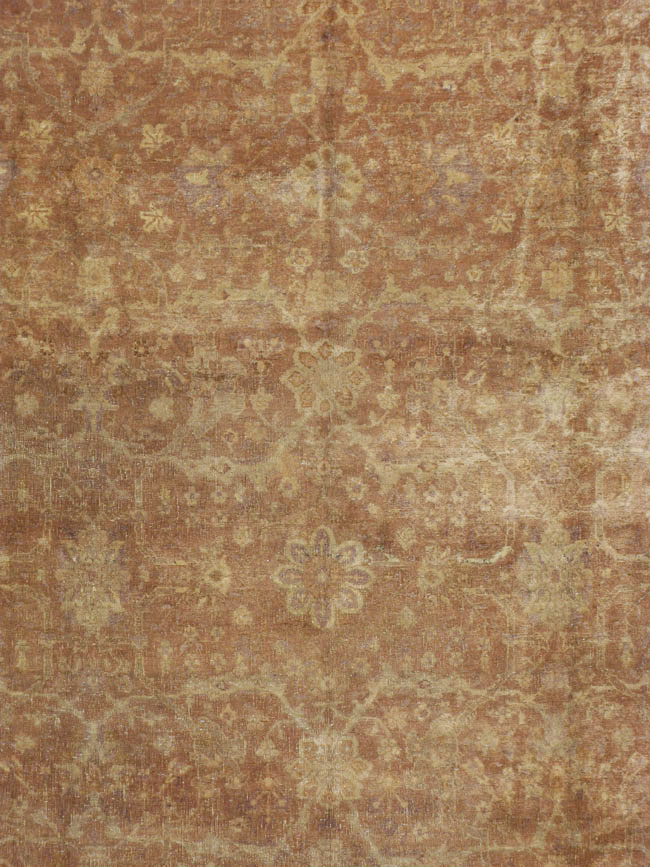 Antique Persian Tabriz Carpet, No.13222 - Staging