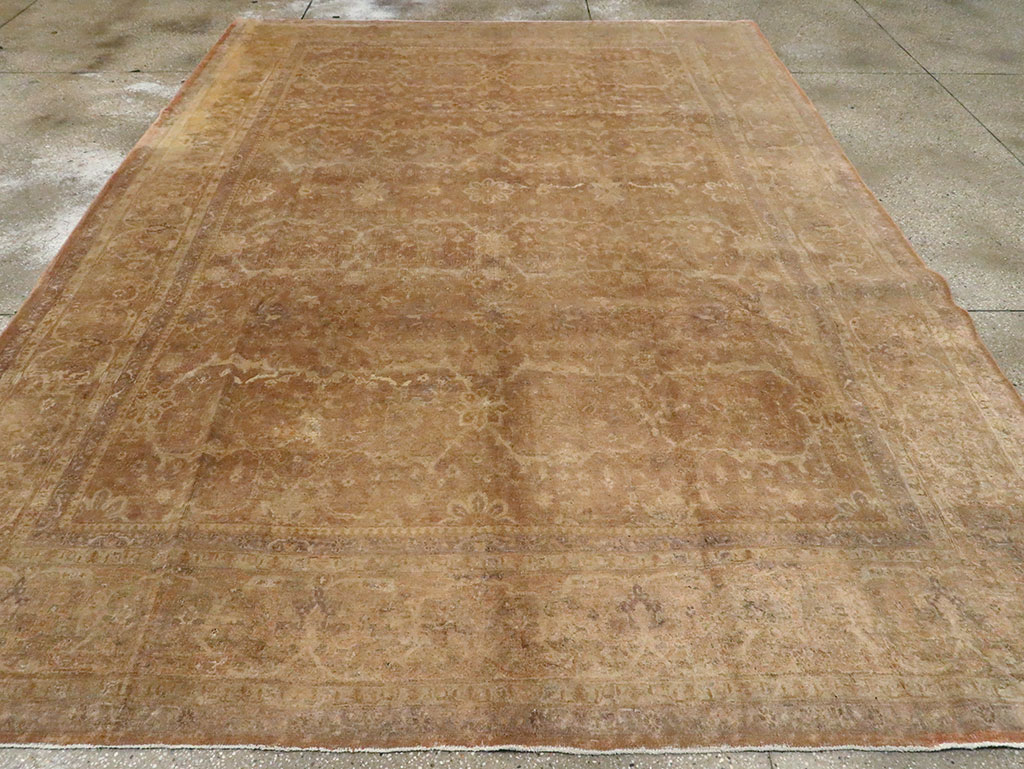 Antique Persian Tabriz Carpet, No.13222 - Staging