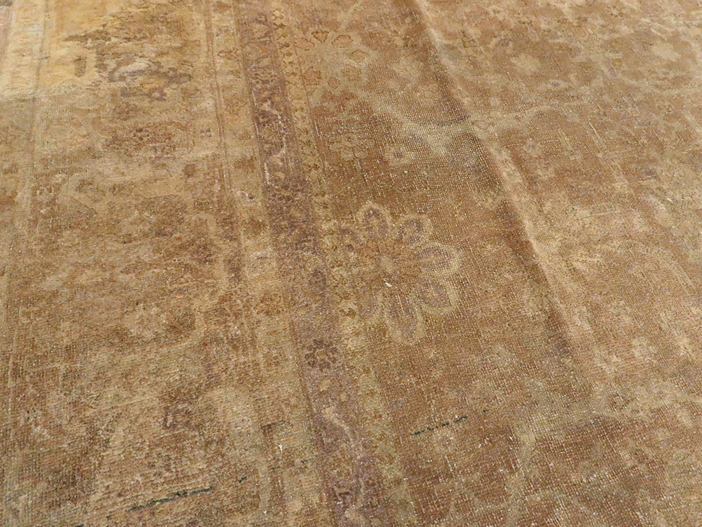 Antique Persian Tabriz Carpet, No.13222 - Staging