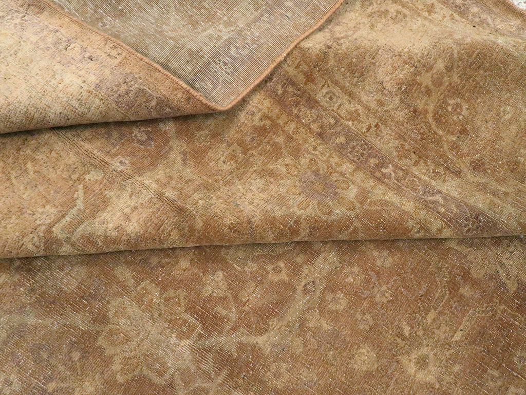 Antique Persian Tabriz Carpet, No.13222 - Staging