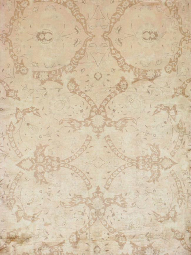 Antique Persian Tabriz Carpet, No.13266 - Staging