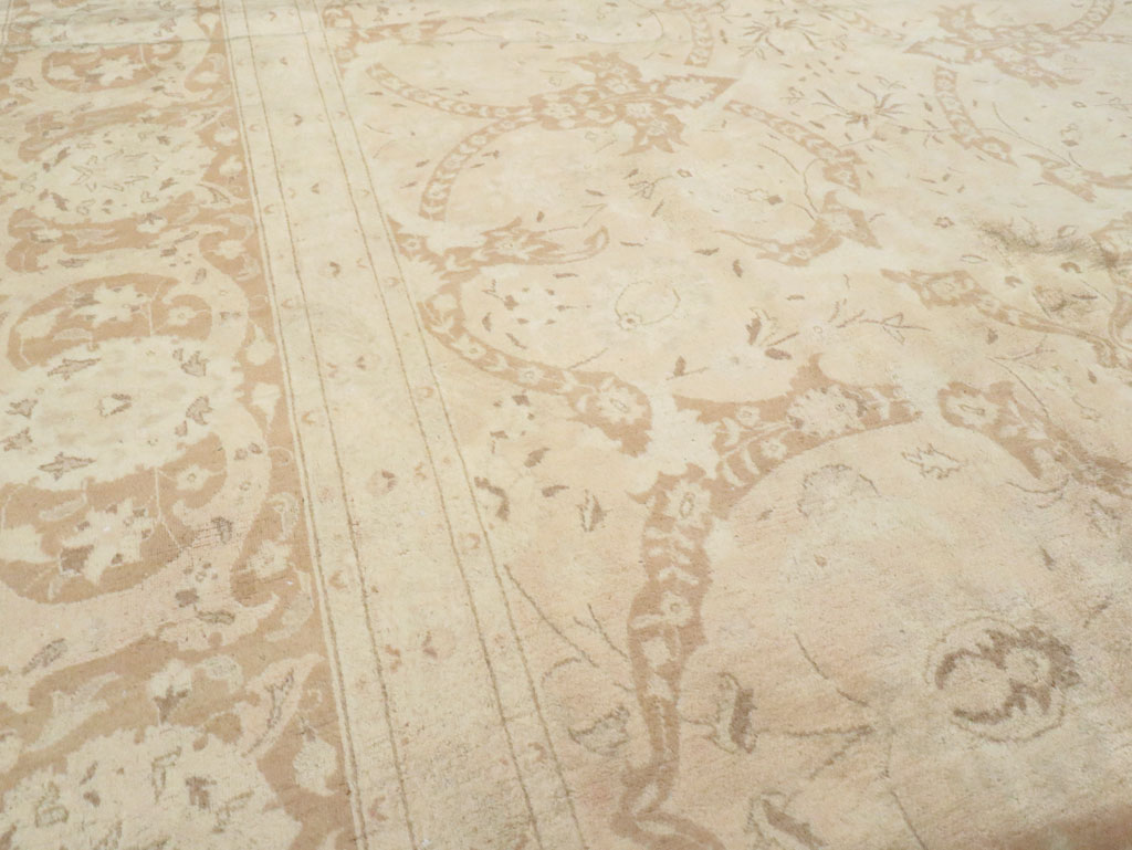 Antique Persian Tabriz Carpet, No.13266 - Staging