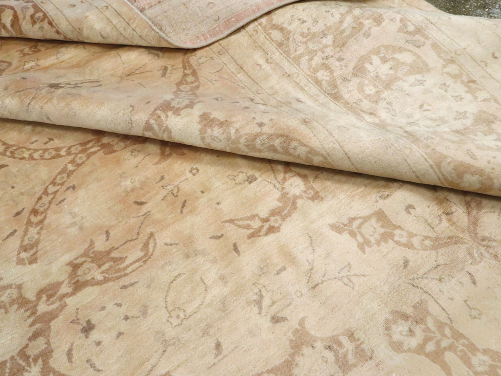 Antique Persian Tabriz Carpet, No.13266 - Staging