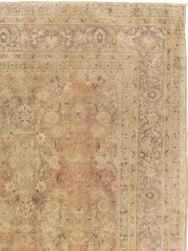 Antique Persian Tabriz Carpet, No.13267 - Staging