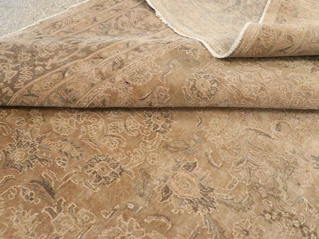 Antique Persian Tabriz Carpet, No.13267 - Staging