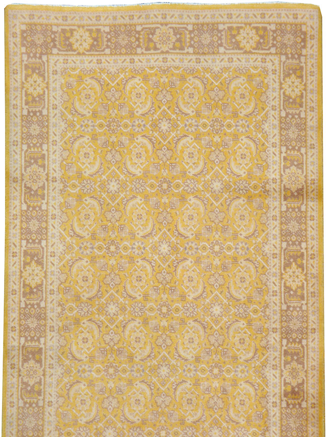 Vintage Persian Tabriz Long Runner, No.13269 - Staging