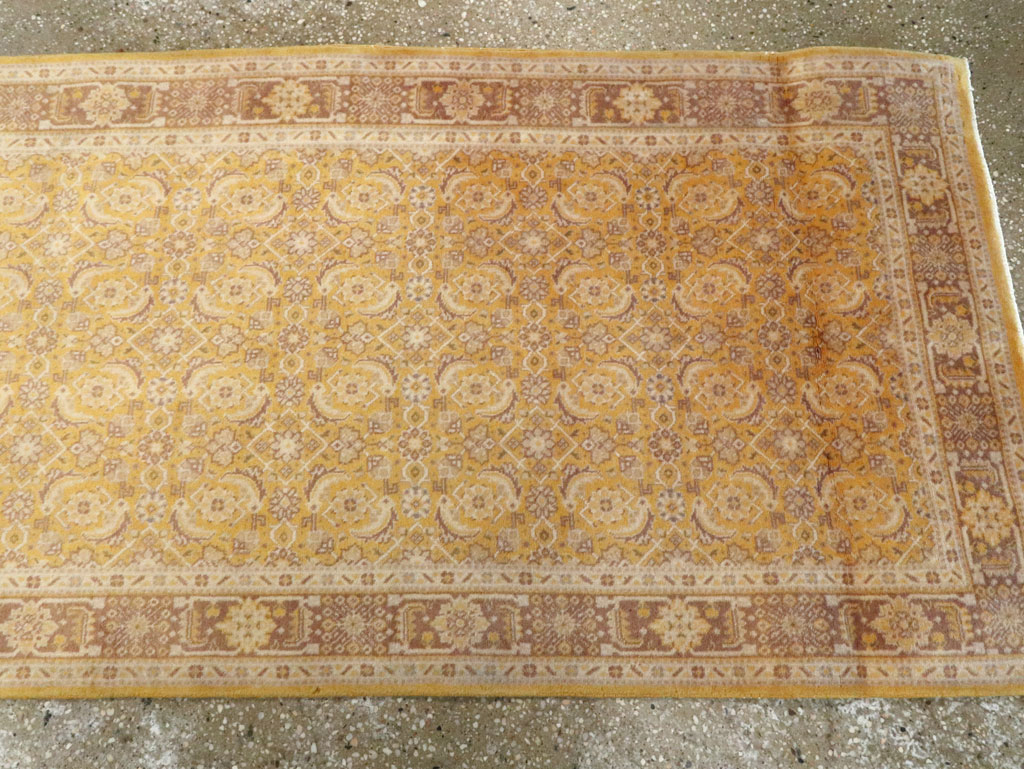 Vintage Persian Tabriz Long Runner, No.13269 - Staging