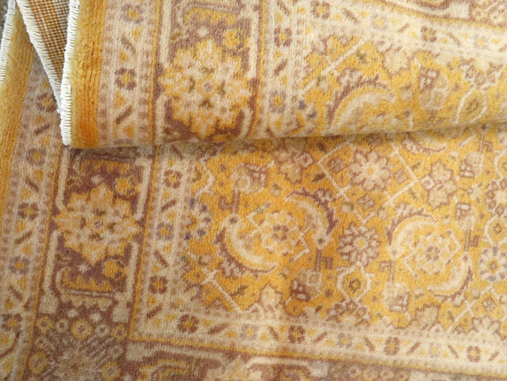 Vintage Persian Tabriz Long Runner, No.13269 - Staging