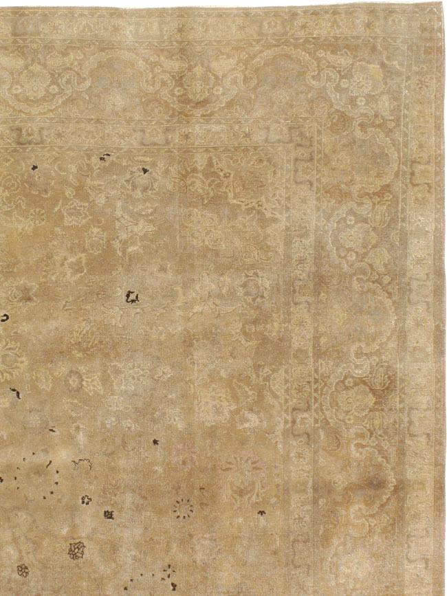 Antique Persian Tabriz Carpet, No.13287 - Staging