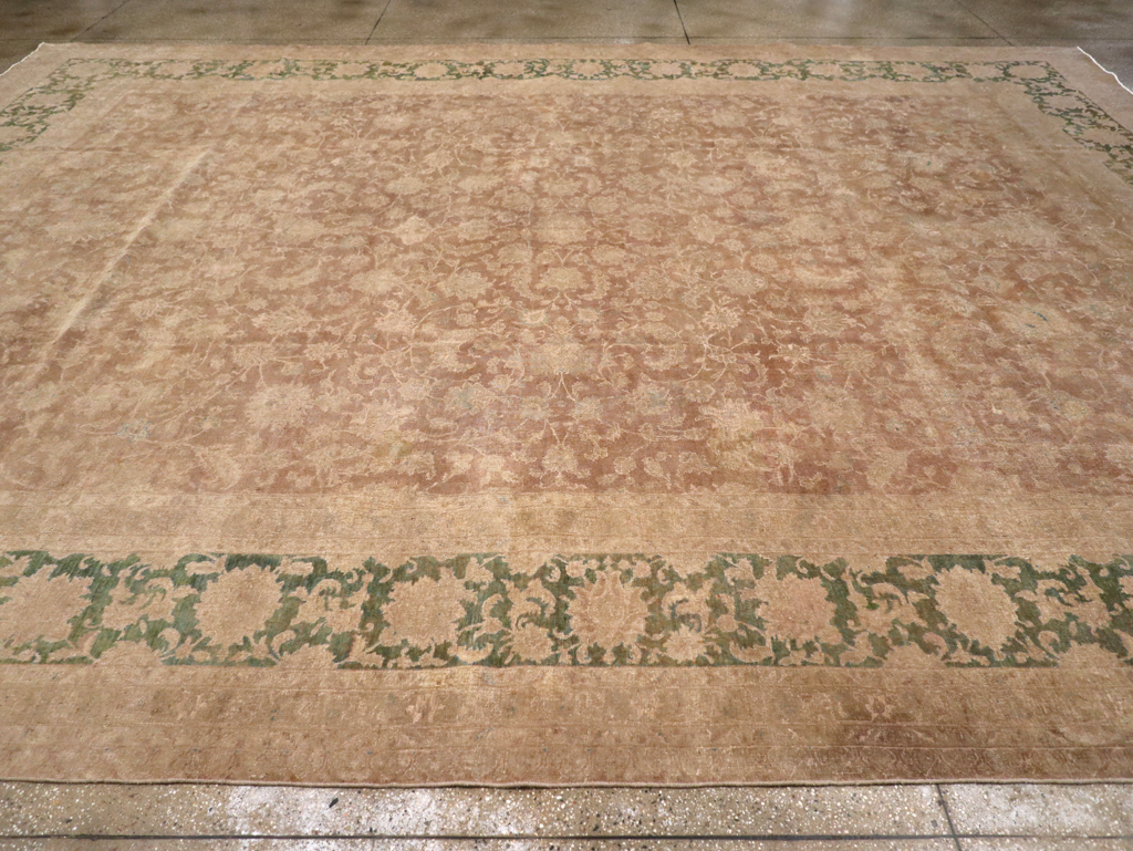 Antique Persian Tabriz Carpet, No.13296 - Staging