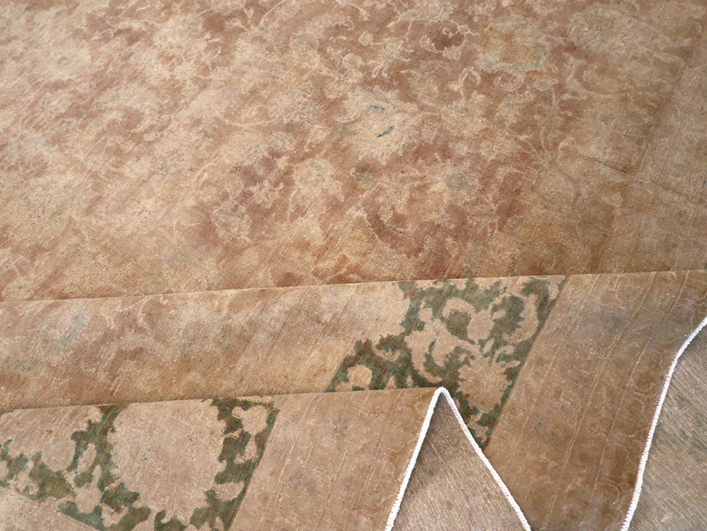 Antique Persian Tabriz Carpet, No.13296 - Staging