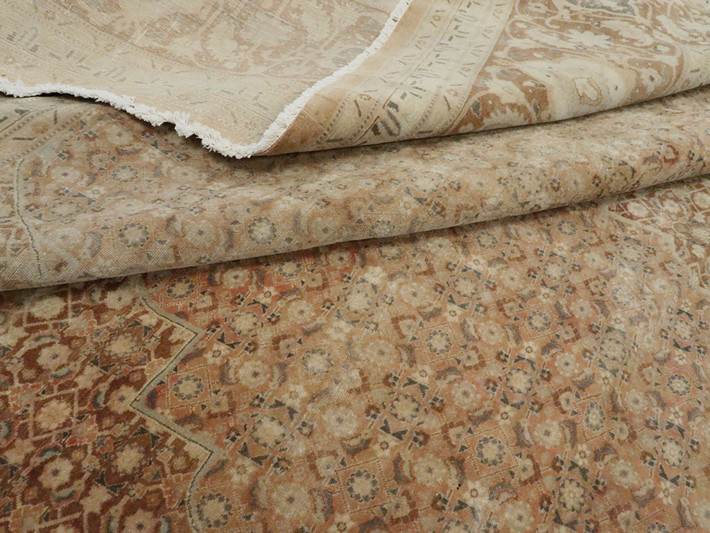 Antique Persian Tabriz Carpet, No.13297 - Staging