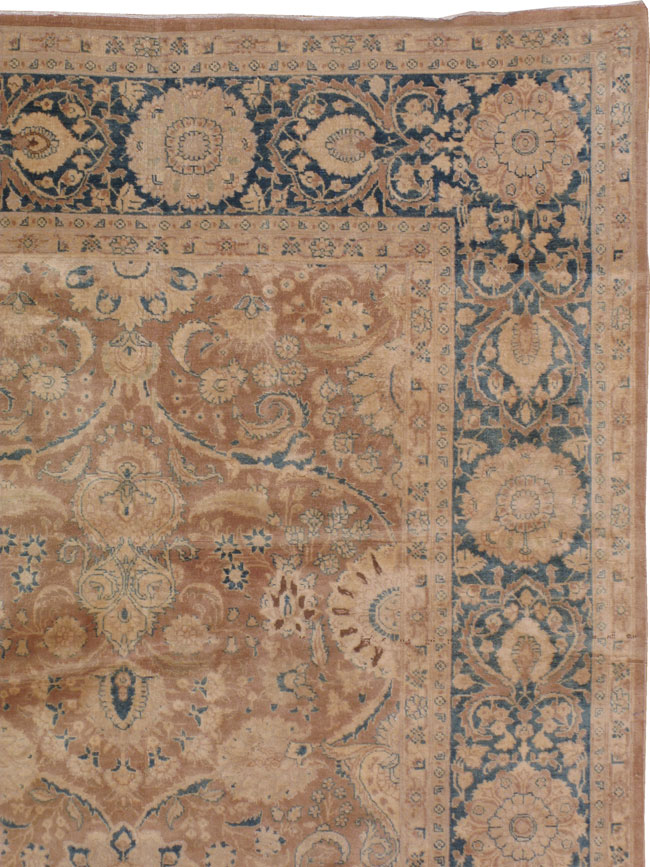Antique Persian Tabriz Carpet, No.13299 - Staging