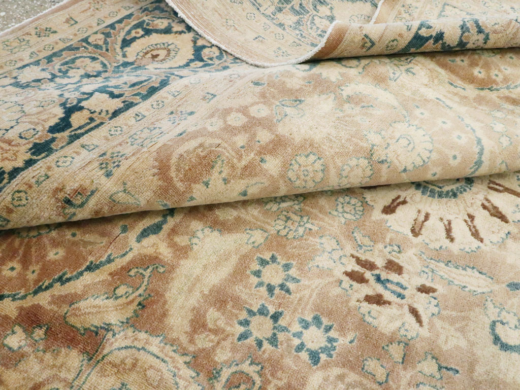 Antique Persian Tabriz Carpet, No.13299 - Staging