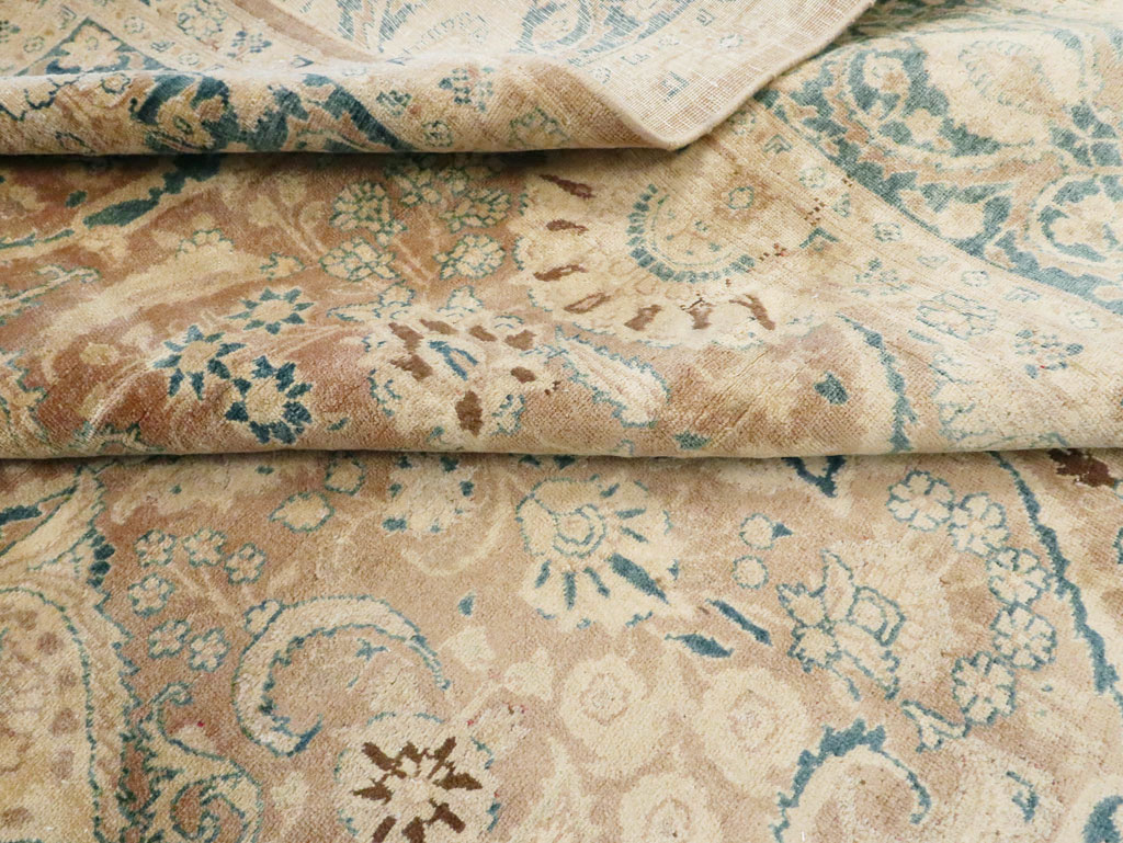 Antique Persian Tabriz Carpet, No.13299 - Staging