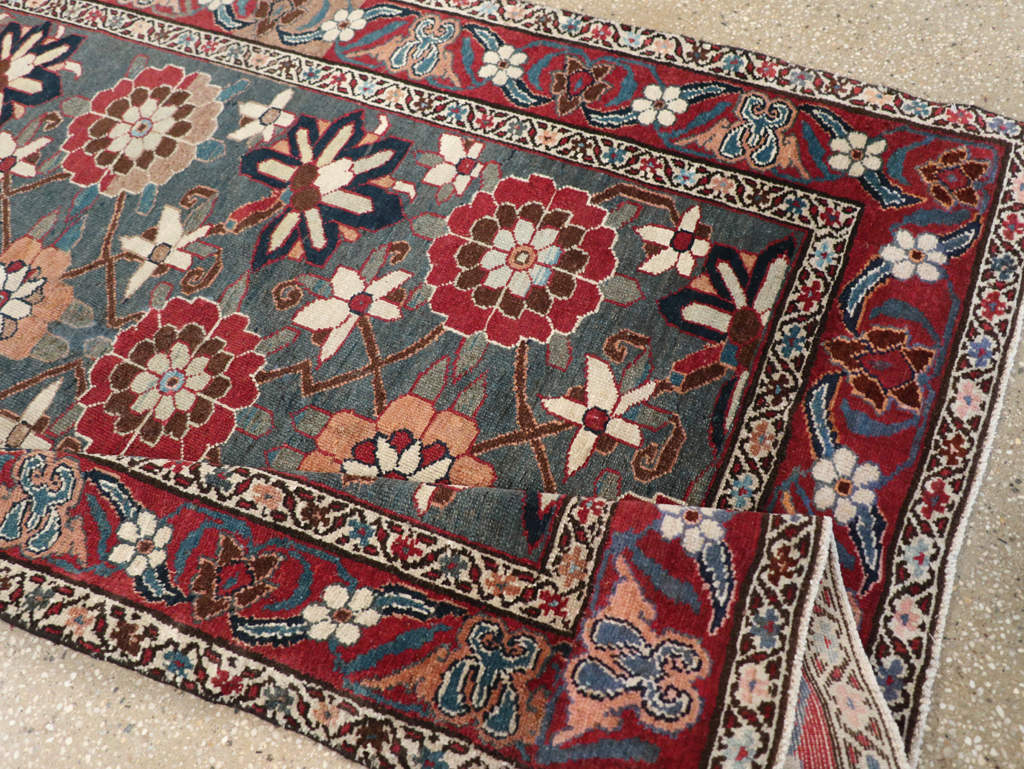 Antique Persian Malayer Rug, No.13314 - Staging