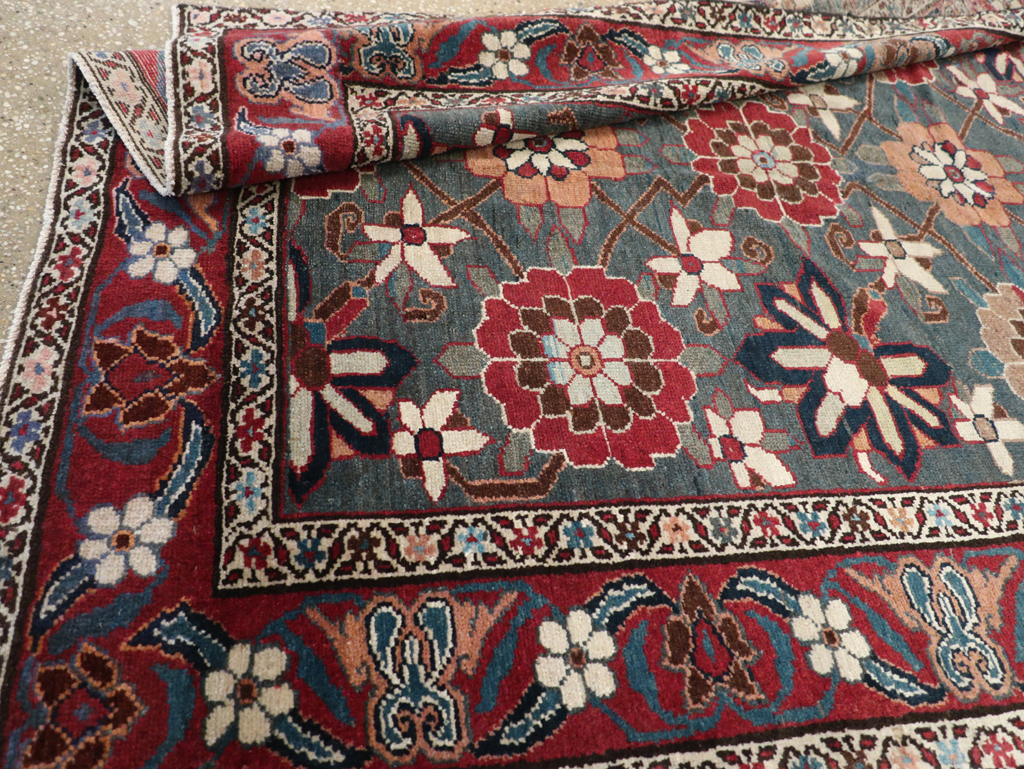 Antique Persian Malayer Rug, No.13314 - Staging