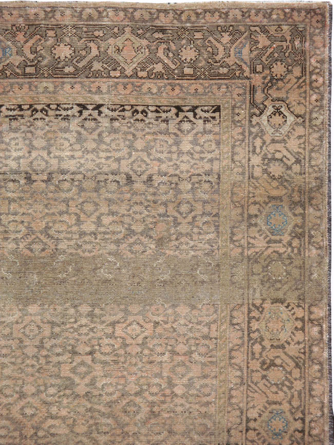 Vintage Persian Malayer Carpet, No.13319 - Staging