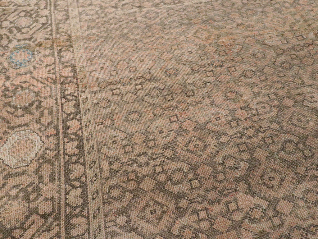 Vintage Persian Malayer Carpet, No.13319 - Staging