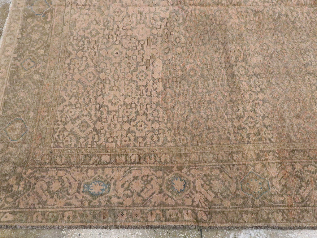Vintage Persian Malayer Carpet, No.13319 - Staging
