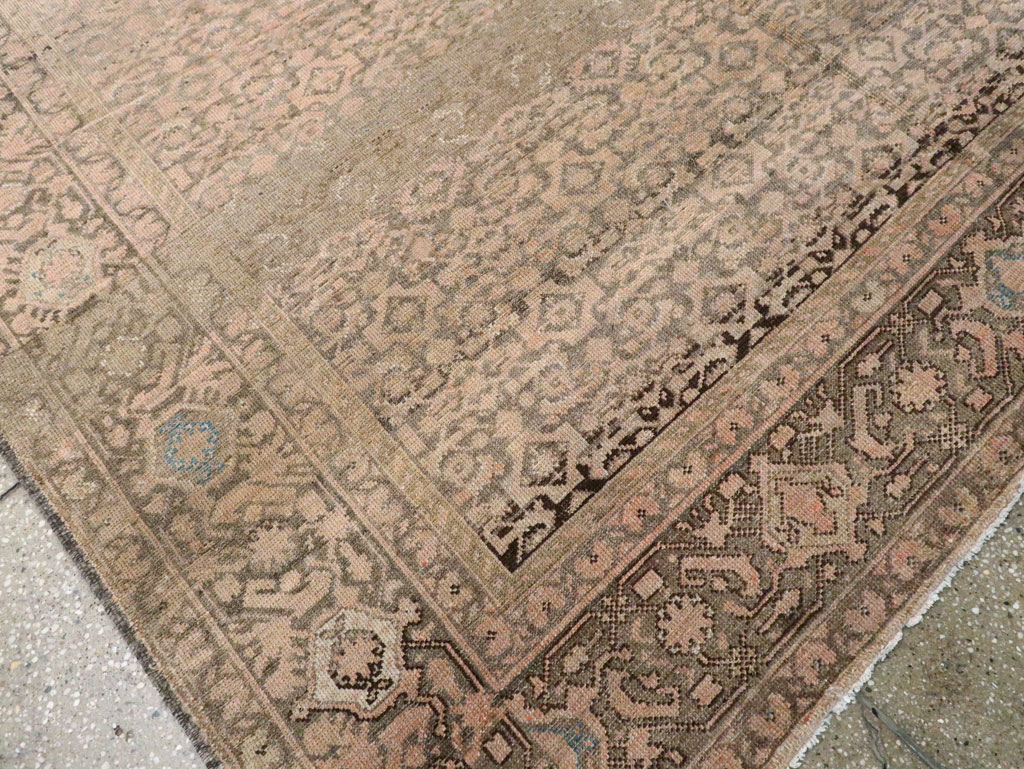Vintage Persian Malayer Carpet, No.13319 - Staging